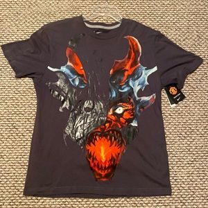 Grey Manchester United T-shirt. Size L.